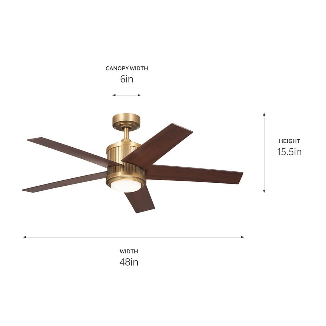 Brahm 48" Ceiling Fan