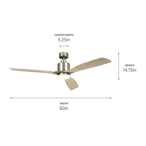 Ridley II 60" Ceiling Fan