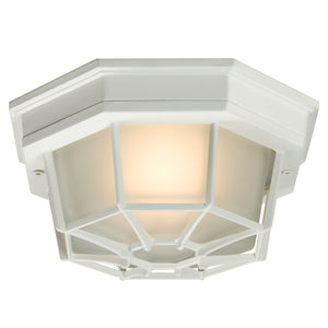 Outdoor Ceiling Light Textured White