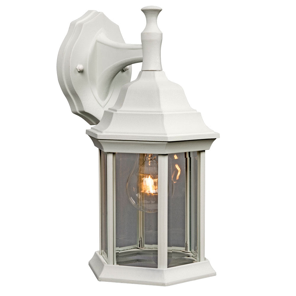 Outdoor Wall Light Textured White