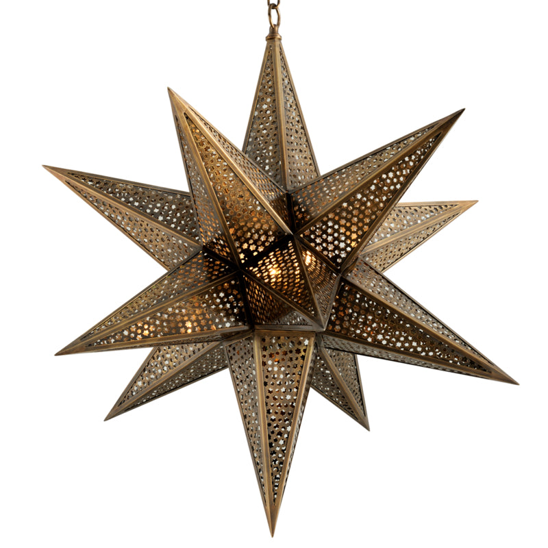 Star Of The East Chandelier Old World Bronze