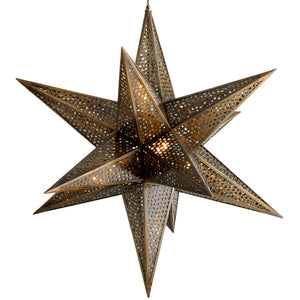 Star Of The East Chandelier Old World Bronze