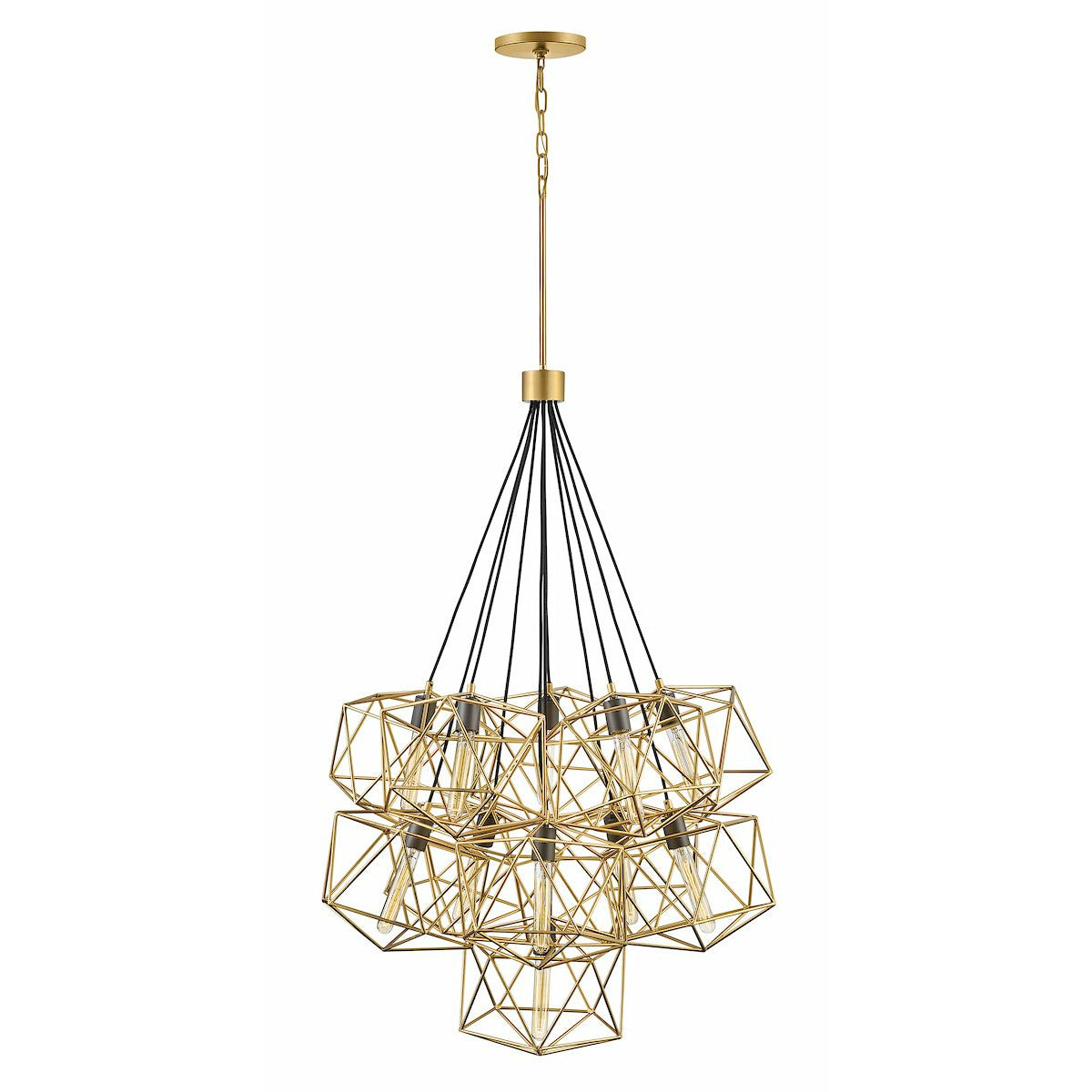 Astrid Chandelier Deluxe Gold