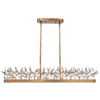 Crystal Garden Linear Suspension