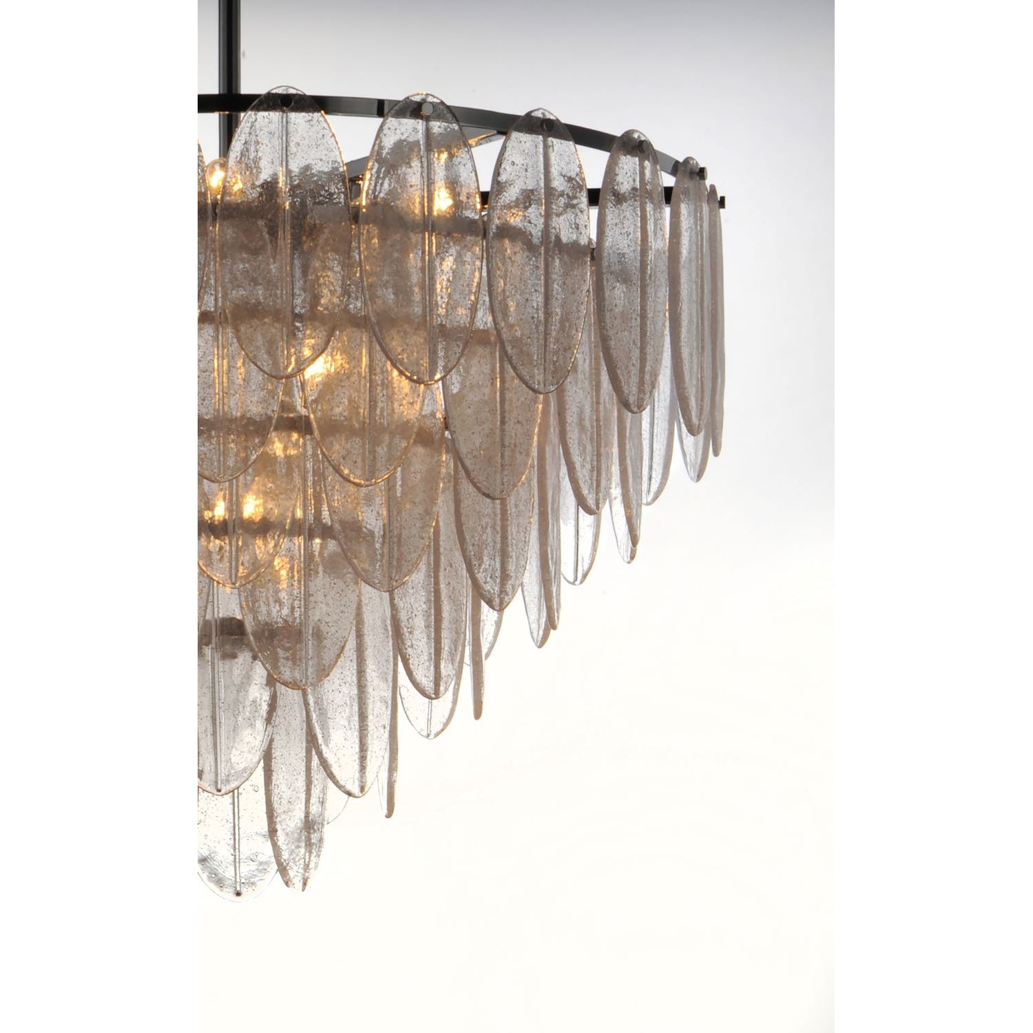 Glacier Chandelier White / Polished Chrome