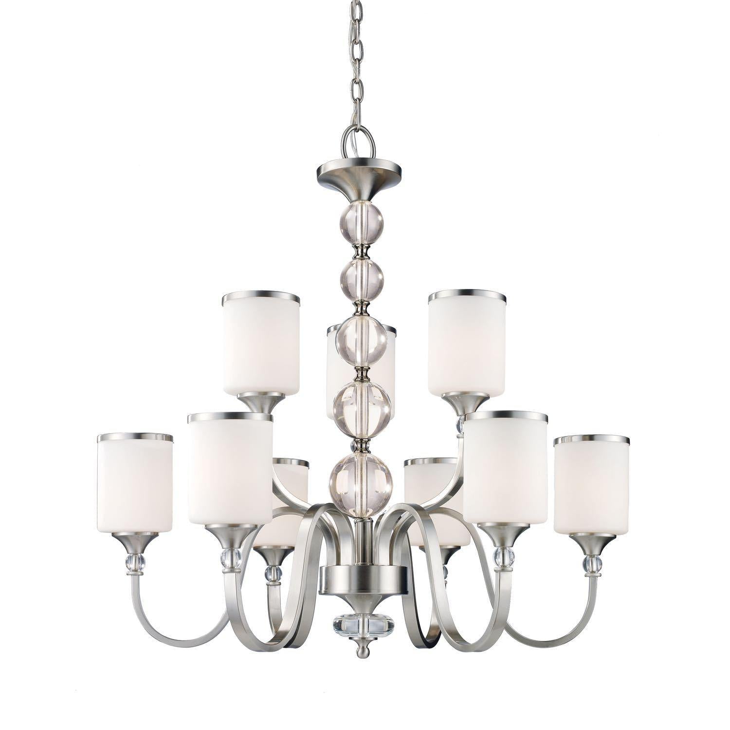 Cosmopolitan Chandelier Brushed Nickel