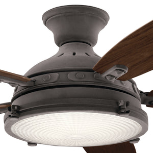 Kichler 52 Inch Hatteras Bay Fan LED