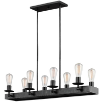 Ravenwood Manor Eight Light Chandelier (with Bulbs)
