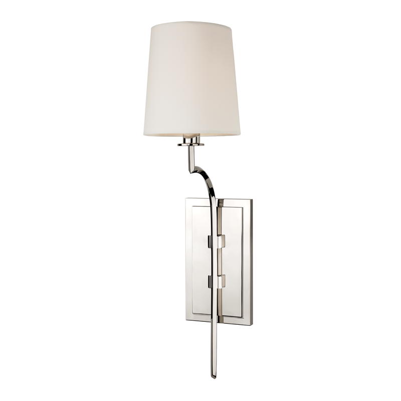 Glenford Sconce Polished Nickel