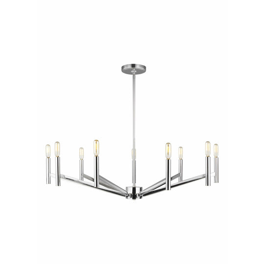 Vector 9-Light Chandelier (with Bulbs)