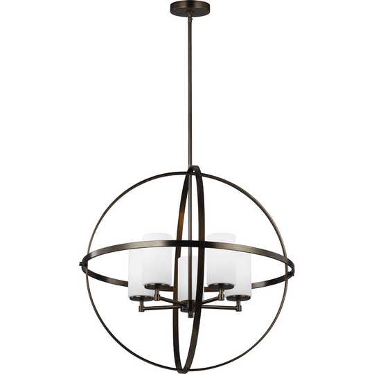 Alturas 5-Light Chandelier (with Bulbs)