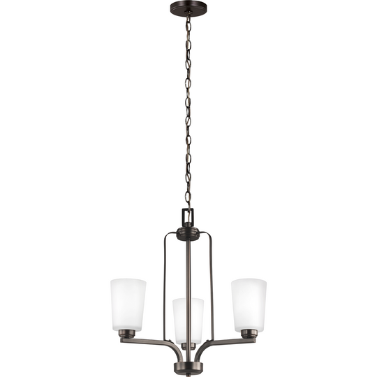 Franport 3-Light Chandelier