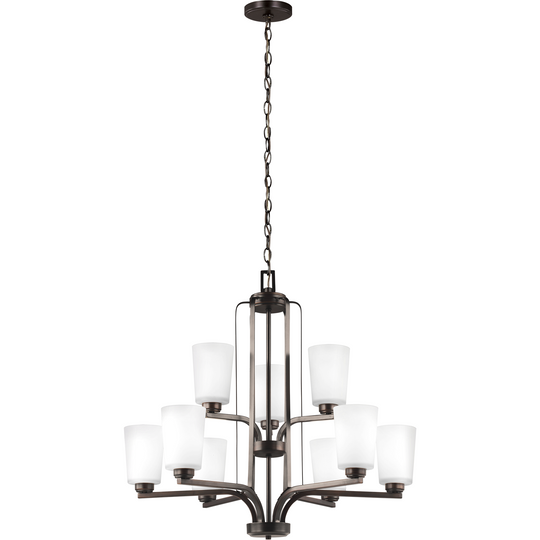 Franport 9-Light Chandelier (with Bulbs)