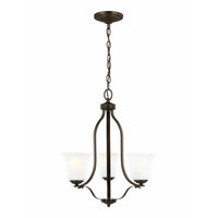 Emmons 3-Light Chandelier (with Bulbs)