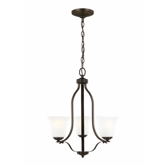 Emmons 3-Light Chandelier (with Bulbs)