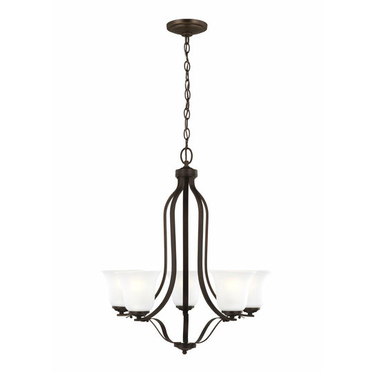Emmons 5-Light Chandelier (with Bulbs)