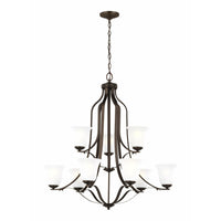 Emmons 9-Light Chandelier (with Bulbs)