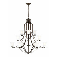 Emmons 12-Light Chandelier (with Bulbs)