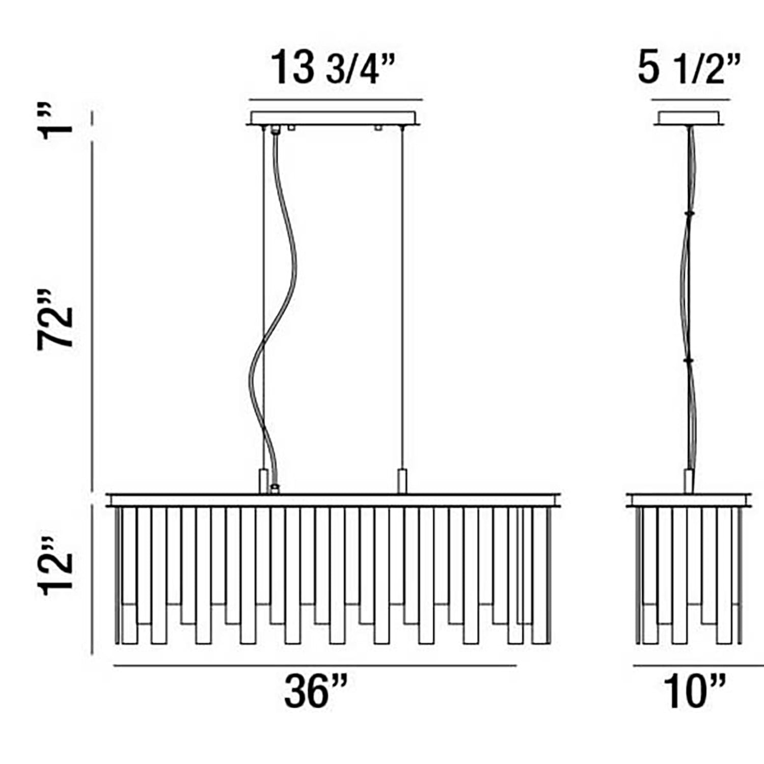 Candice Linear Suspension