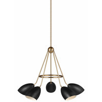 Summer 5-Light Chandelier (with Bulbs)