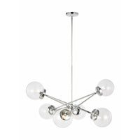 Tierney 6-Light Chandelier (with Bulbs)