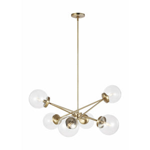 Tierney 6-Light Chandelier (with Bulbs)