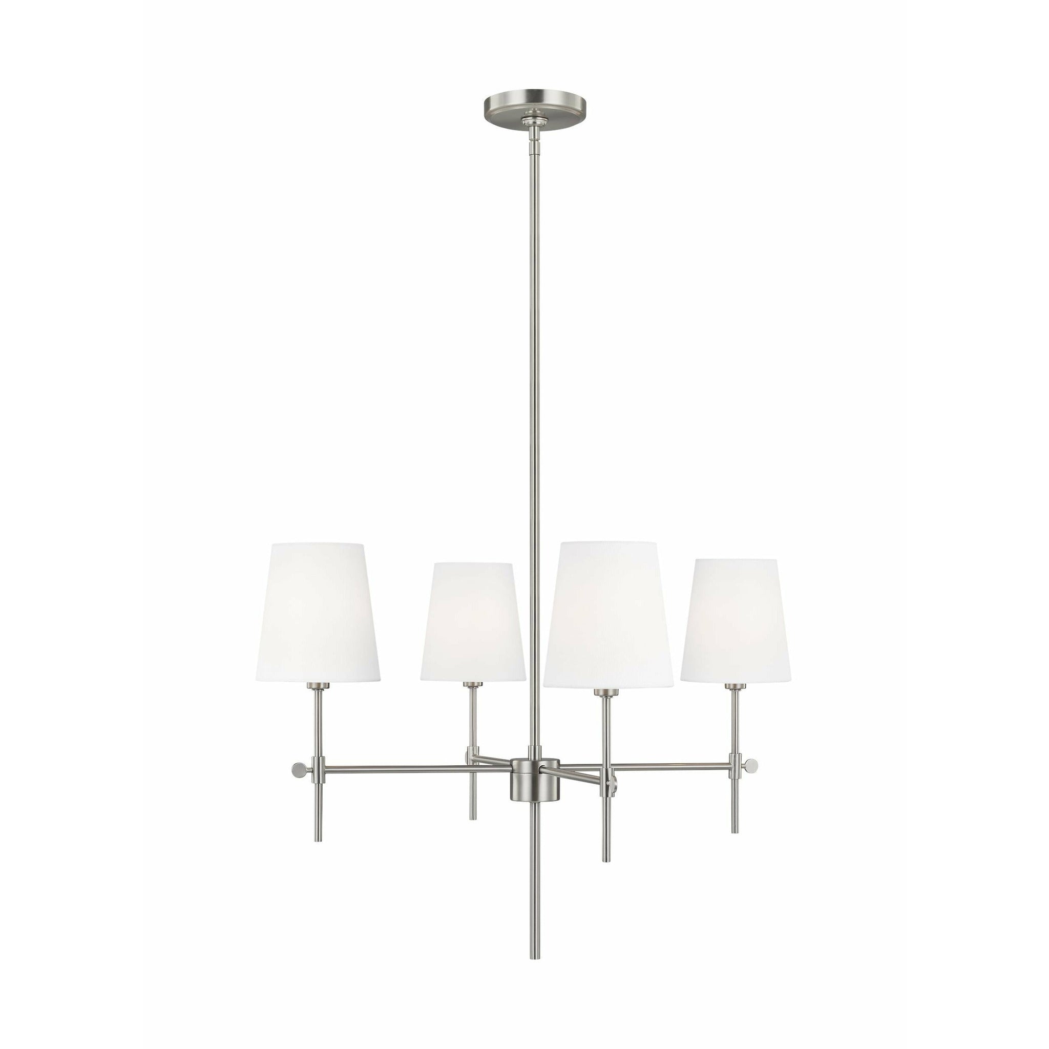 Baker 4-Light Small Chandelier (with Bulbs)