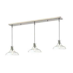 Forge Linear Suspension Brushed Nickel