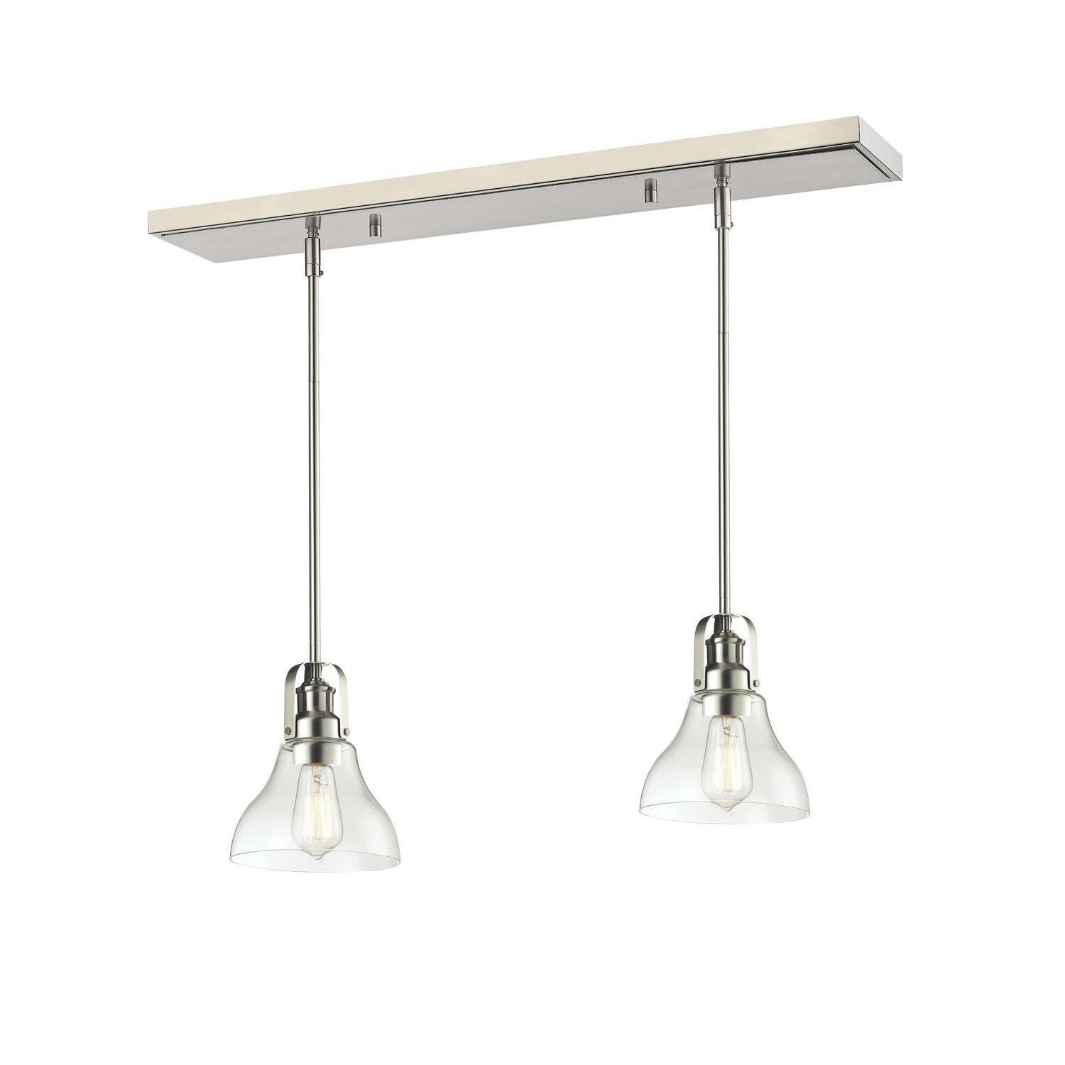 Forge Linear Suspension Brushed Nickel