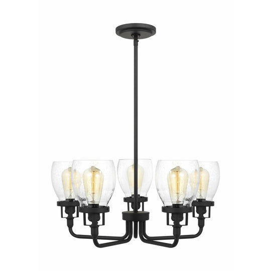 Belton 5-Light Up Chandelier (with Bulbs)