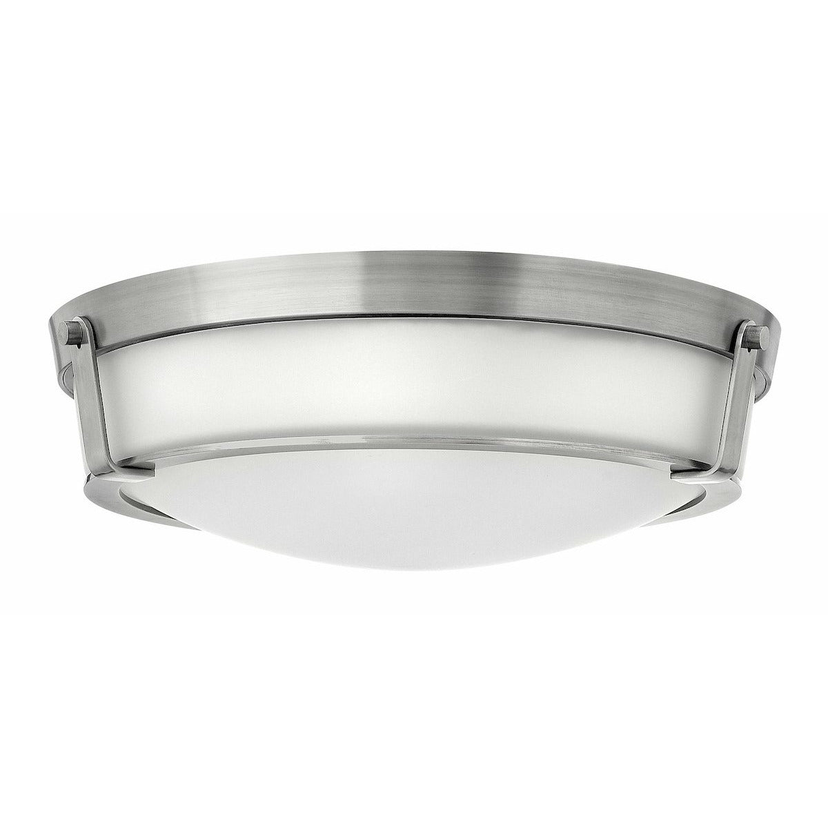 Hathaway Flush Mount Antique Nickel-LED