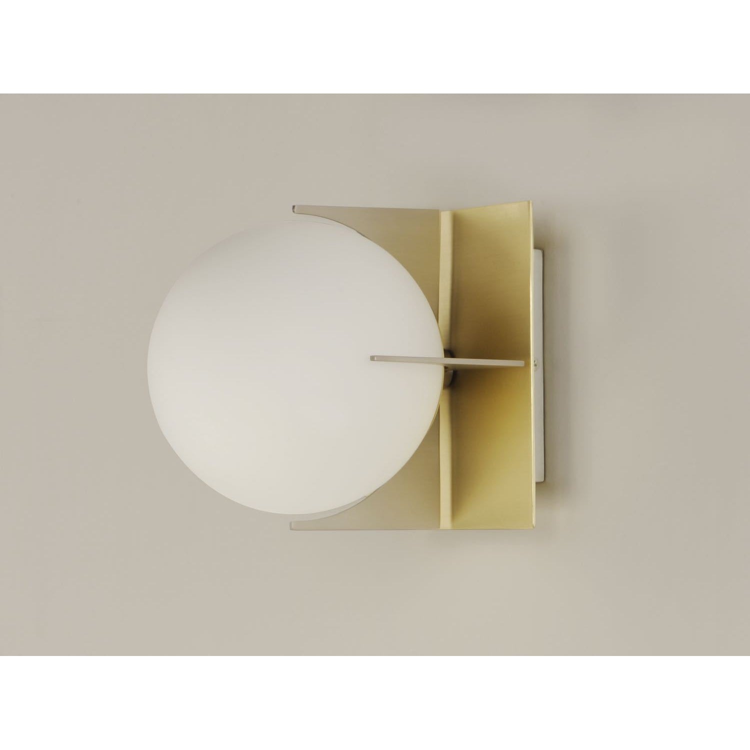 Finn Sconce Satin Brass / Brushed Platinum