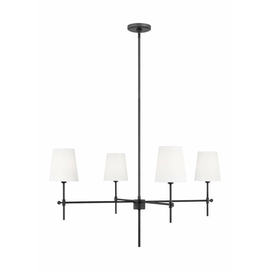 Baker 4-Light Large Chandelier