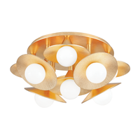 Corbett Emerald 9 Light Semi Flush