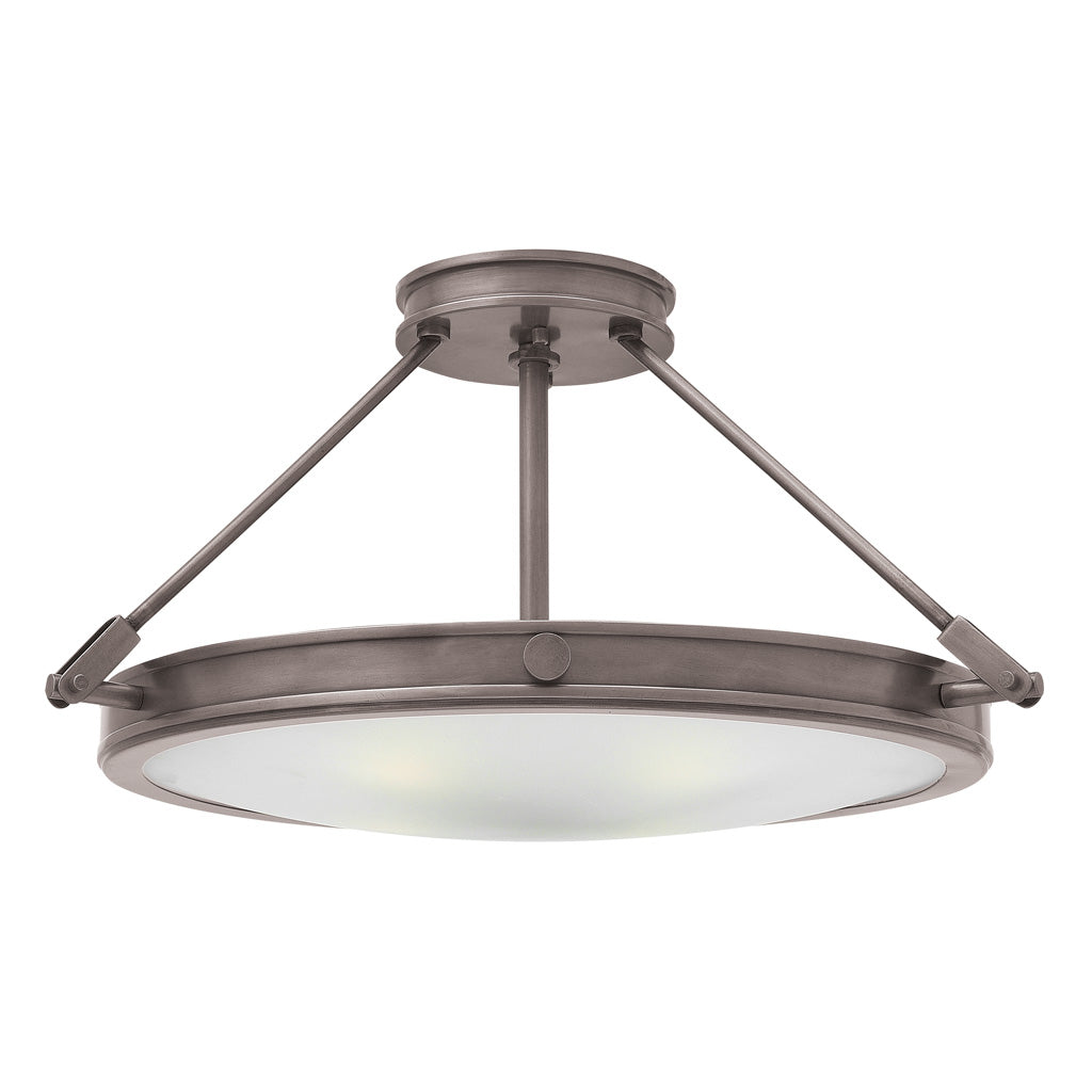 Collier Medium Semi-Flush Mount