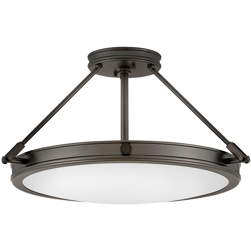 Collier Medium Semi-Flush Mount