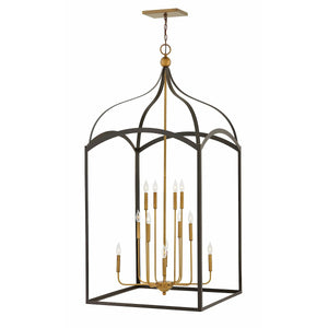 Clarendon Chandelier Bronze