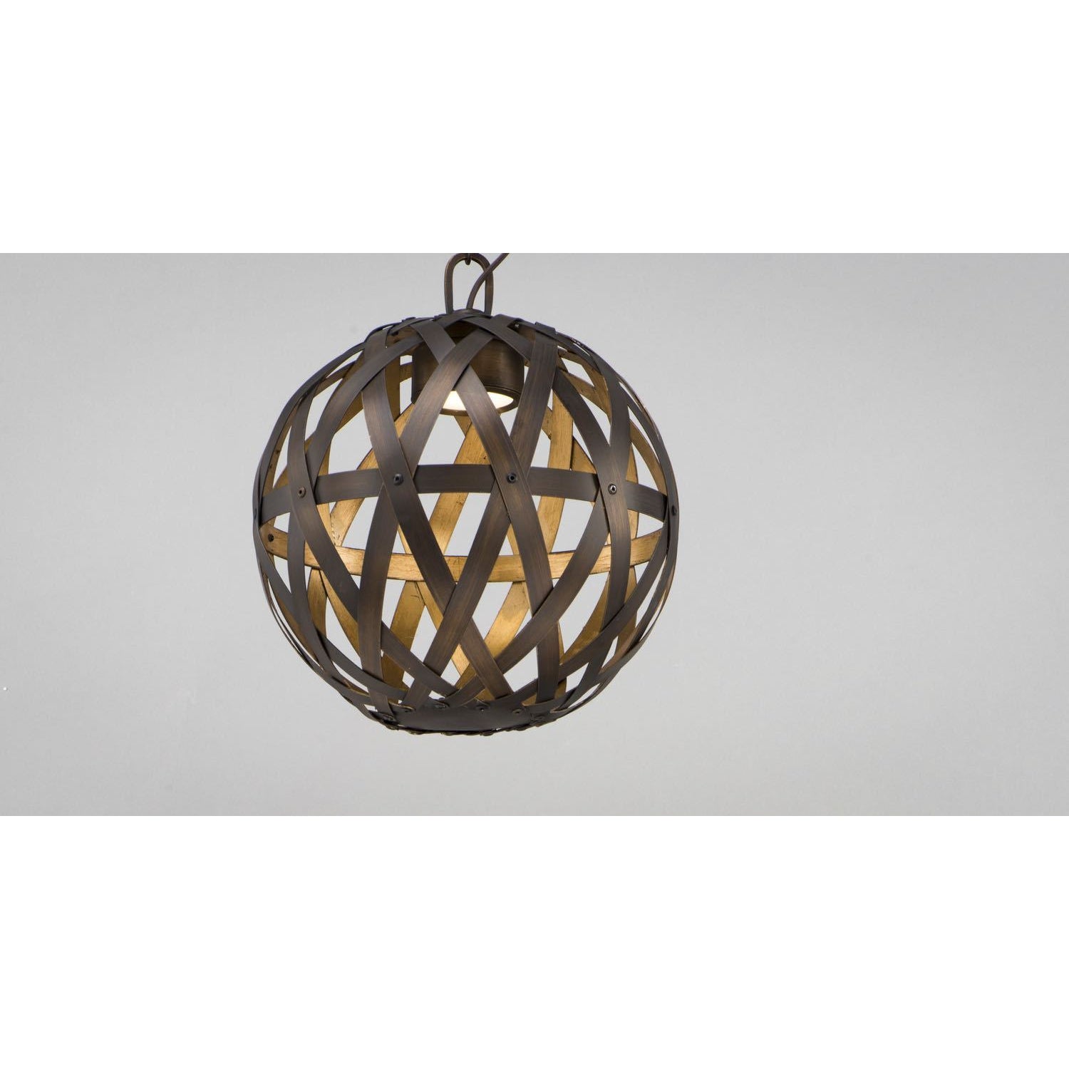 Weave Pendant Bronze Gilt / Gold