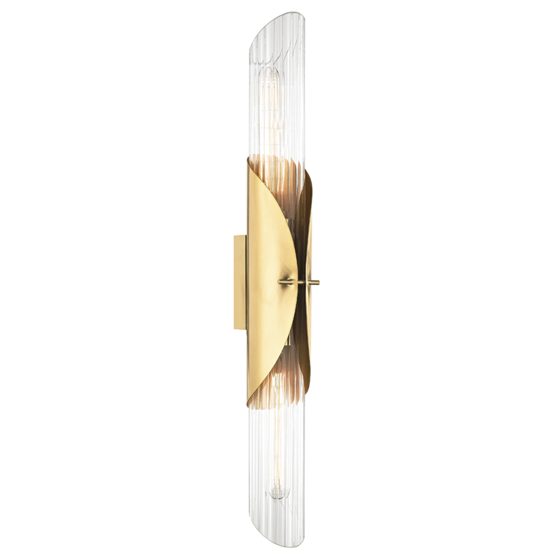 Lefferts Sconce Aged Brass