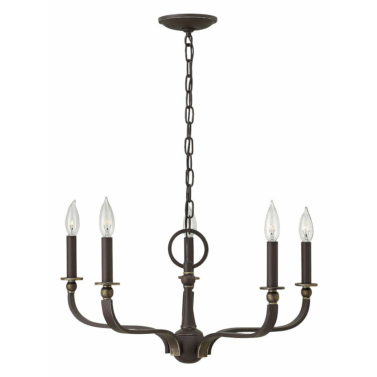 Rutherford Chandelier Oil Rubbed Bronze