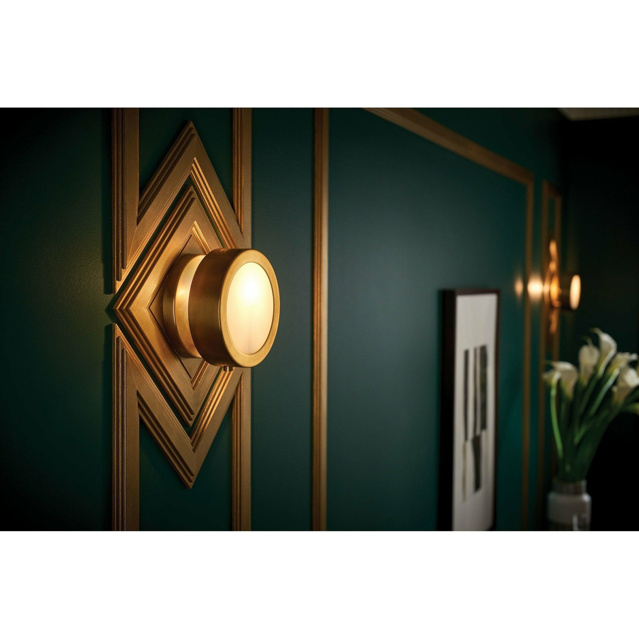 Mercer Sconce Heritage Brass