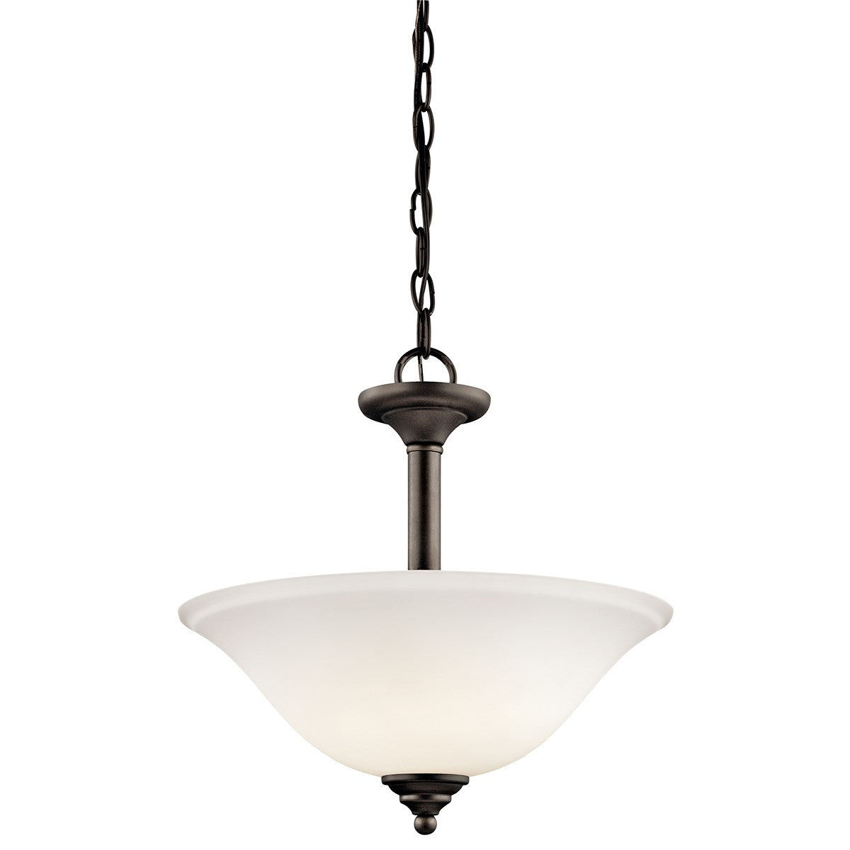 Armida 15" 2-Light Convertible Pendant with LED Bulbs