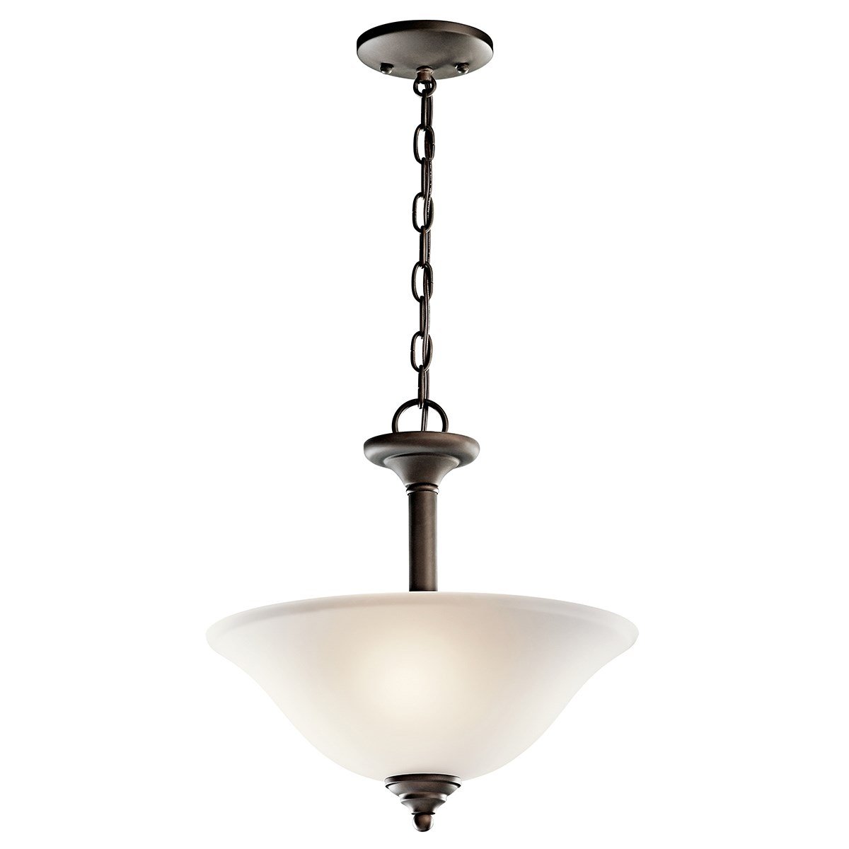 Armida 15" 2-Light Convertible Pendant with LED Bulbs