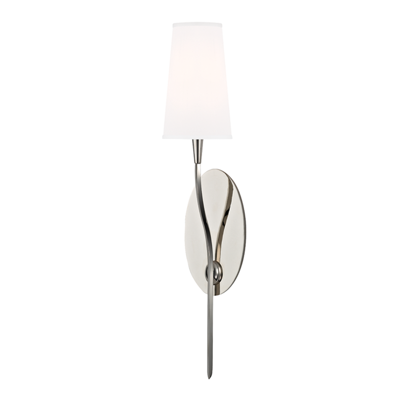 Rutland Sconce Polished Nickel - WS