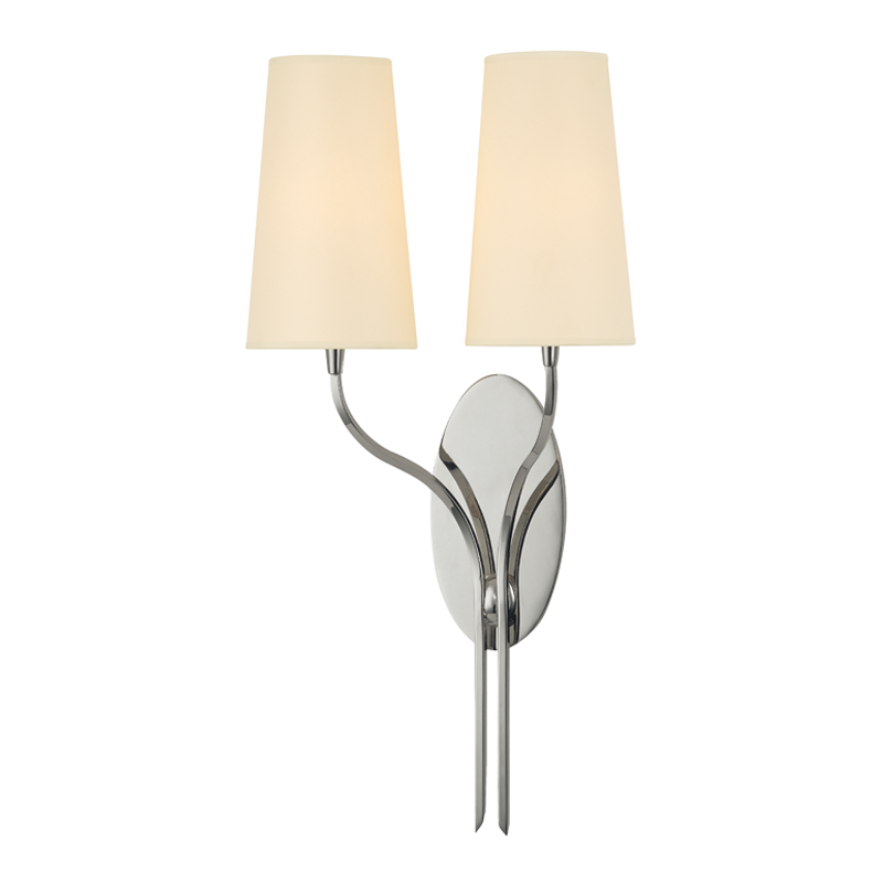 Rutland Sconce Polished Nickel