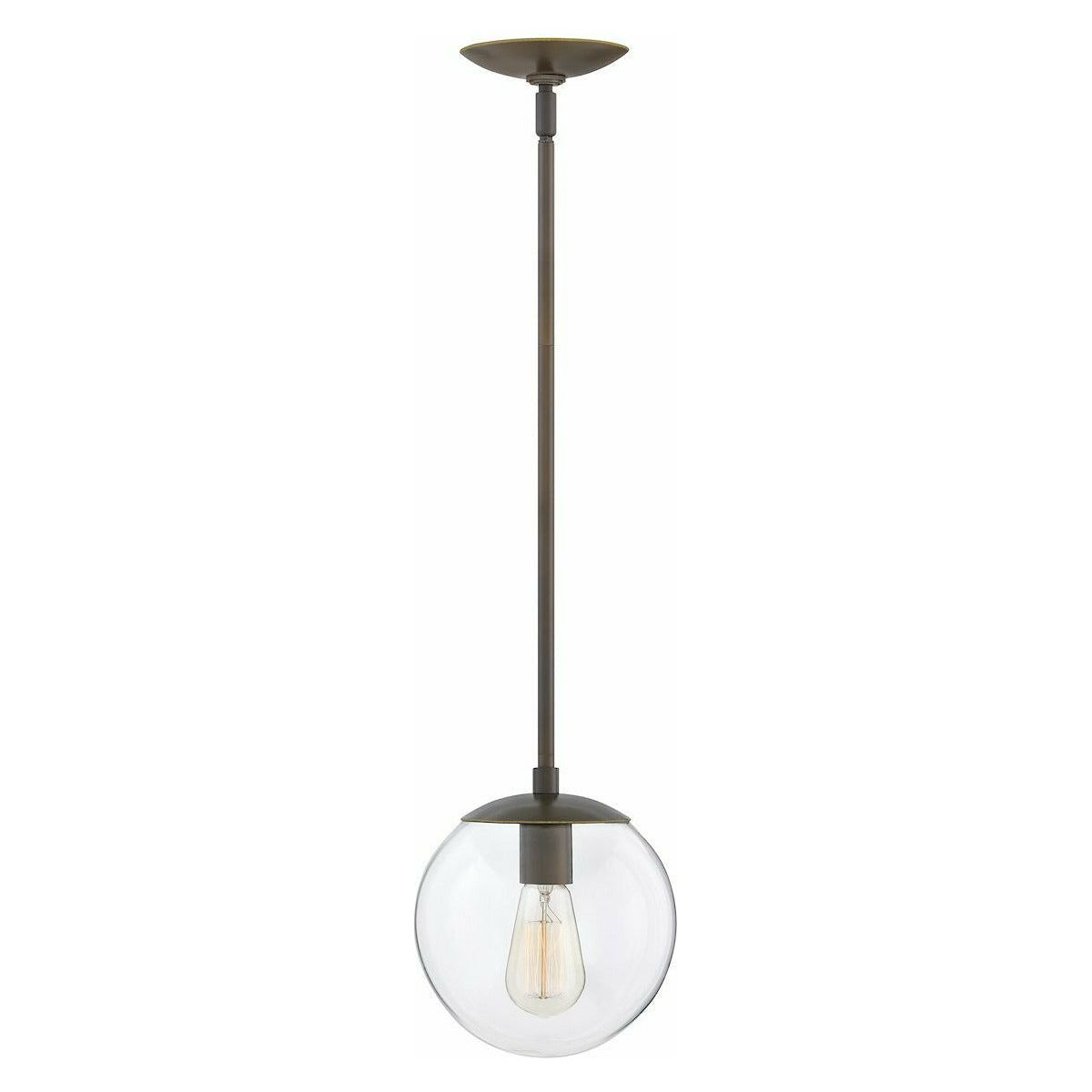 Warby Pendant Light Oiled Bronze