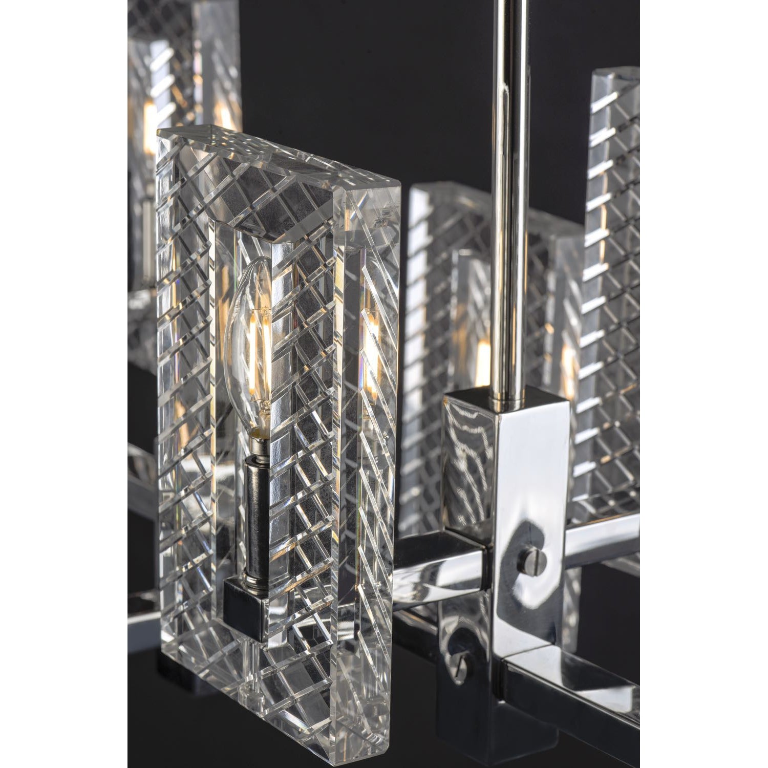 Suave Linear Suspension Polished Nickel