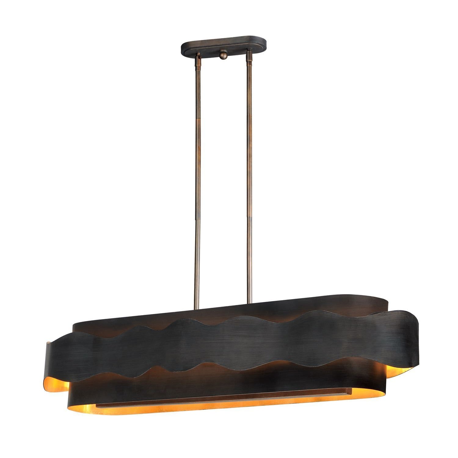 Flow Linear Suspension Bronze Gilt / Gold