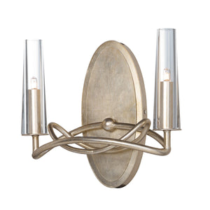 Entwine Sconce Golden Silver