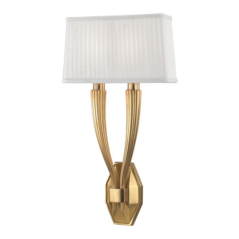 Erie Sconce Aged Brass